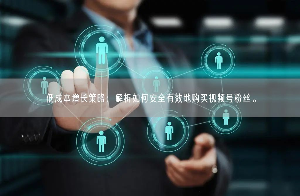 低成本增长策略：解析如何安全有效地购买视频号粉丝。